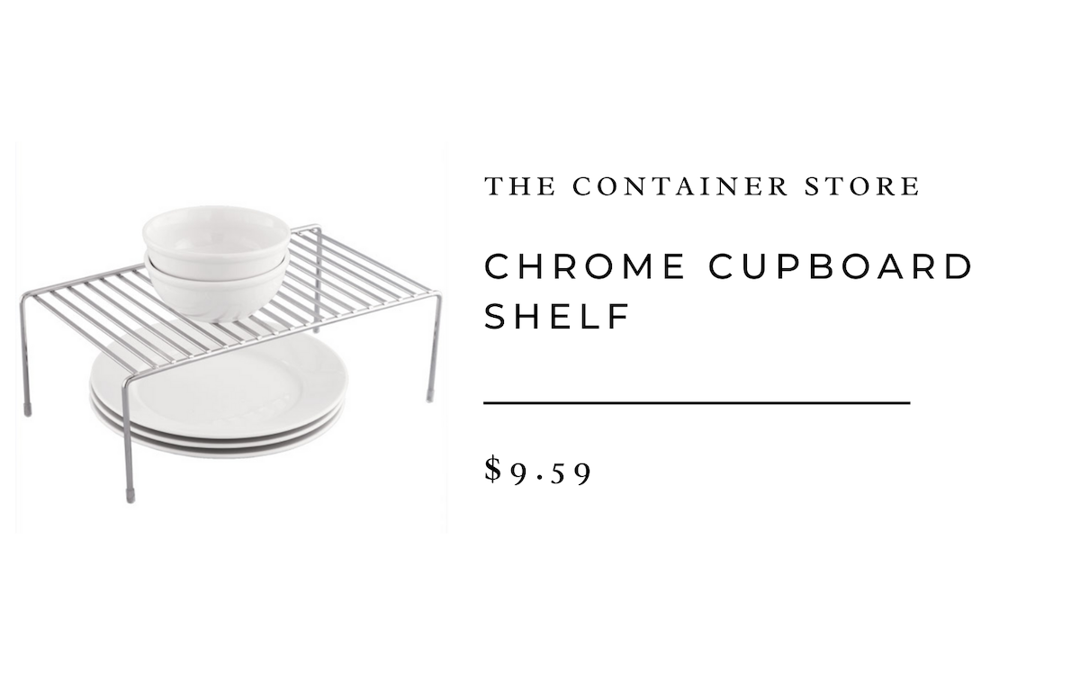 Chrome Cupboard Shelf
