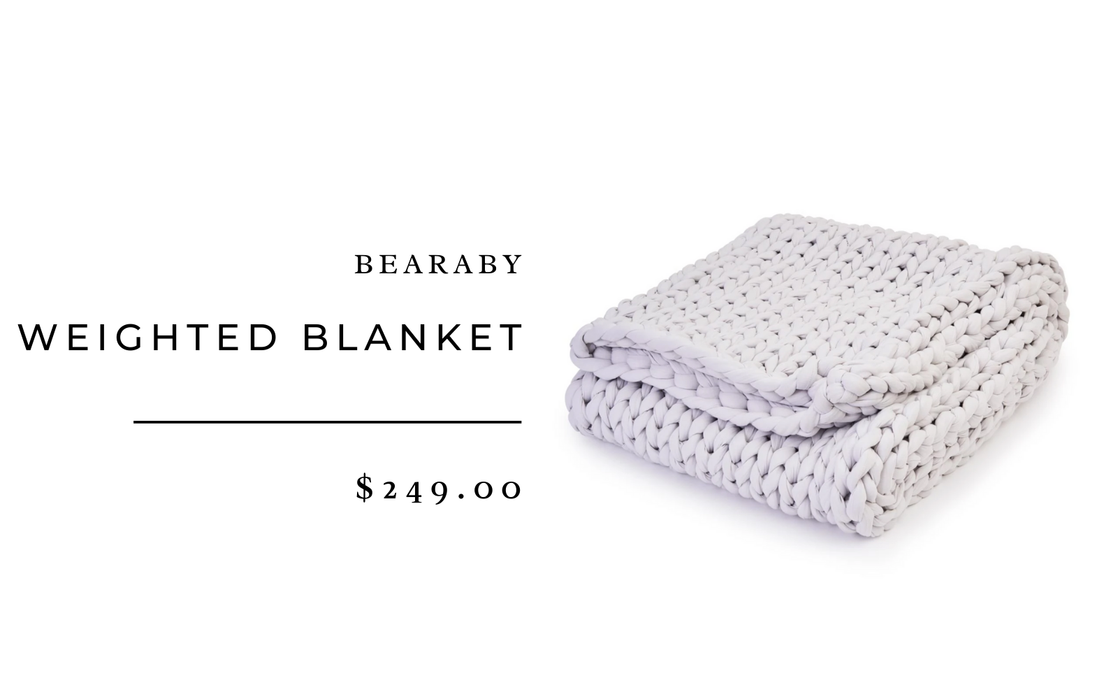 Bearaby Weighted Blanket