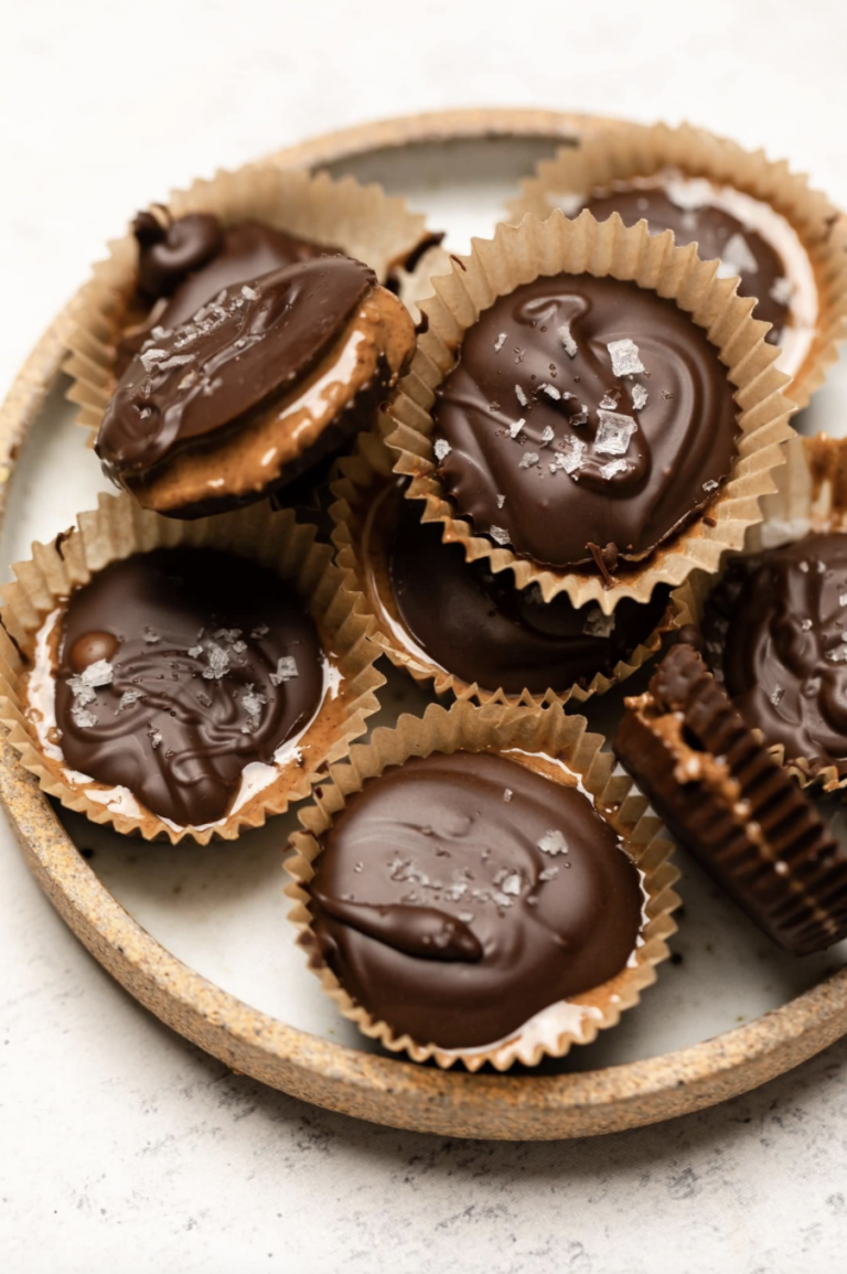 All the Healthy Things Dark Chocolate Almond Butter Cups