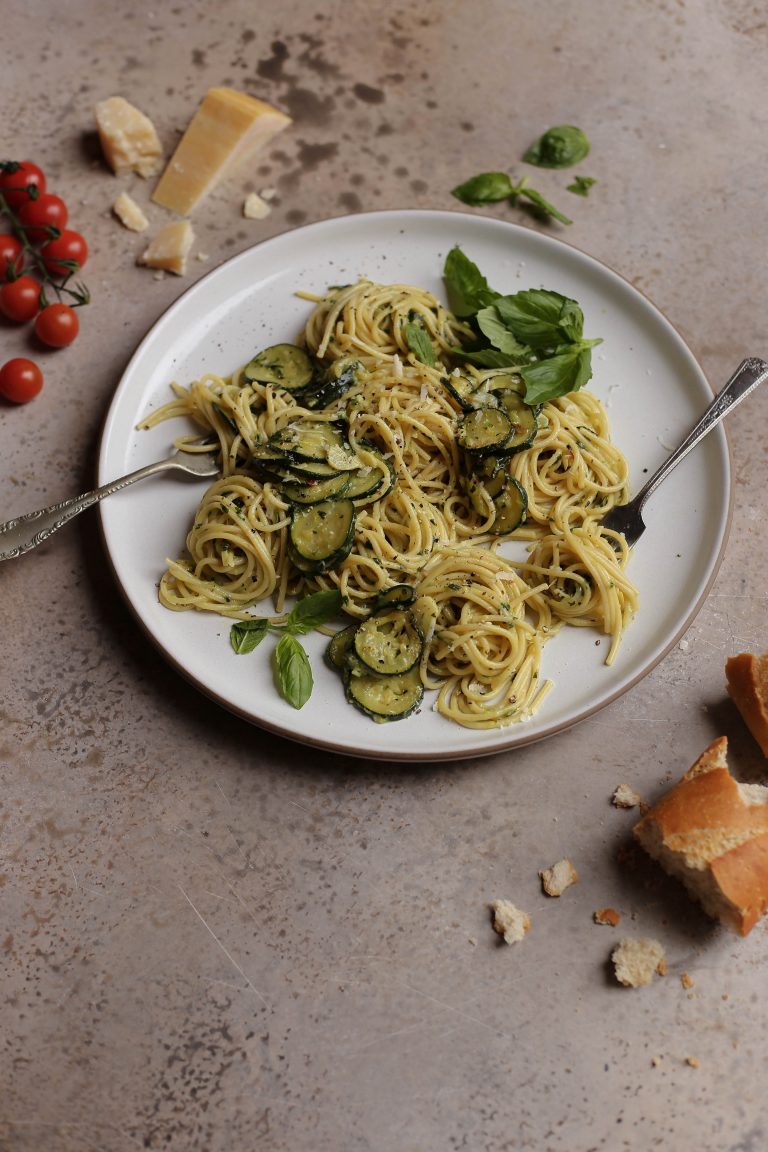 spaghetti alla nerano |  Zucchini pasta