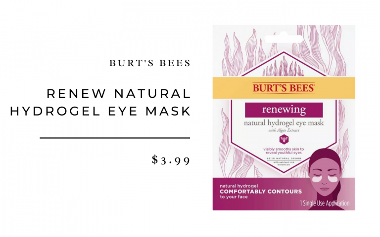 Burt's Bees Renew Natural Hydrogel Eye Mask - 1ct