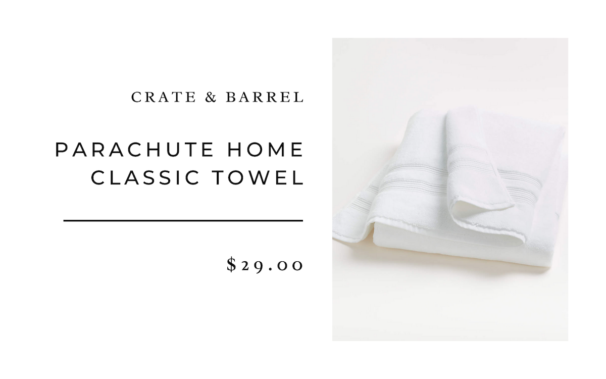 Turkish Cotton Bath Towels, Crate & Barrel