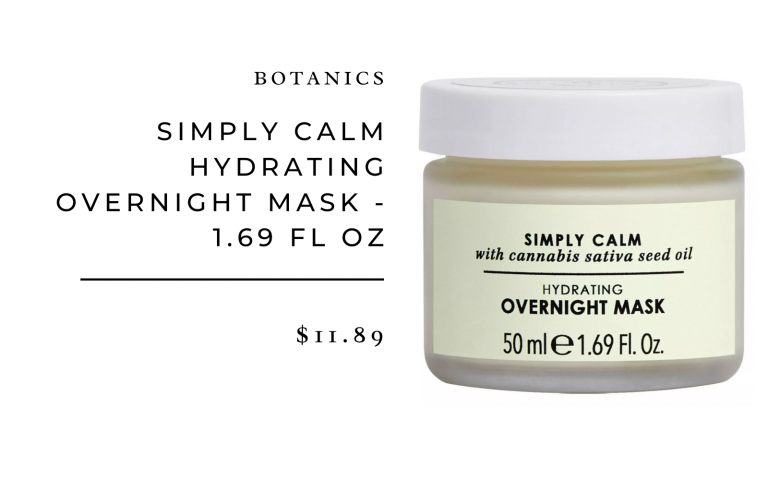 Botanics Simply Calm Hydrating Night Mask