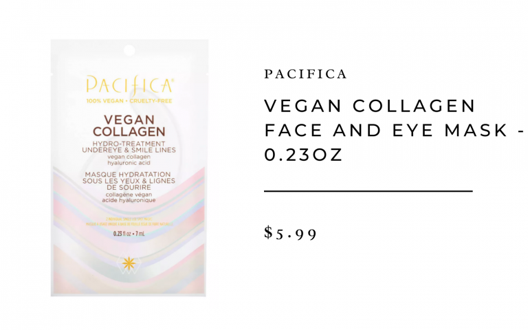 Pacifica Vegan Collagen Face and Eye Mask - 0.23oz