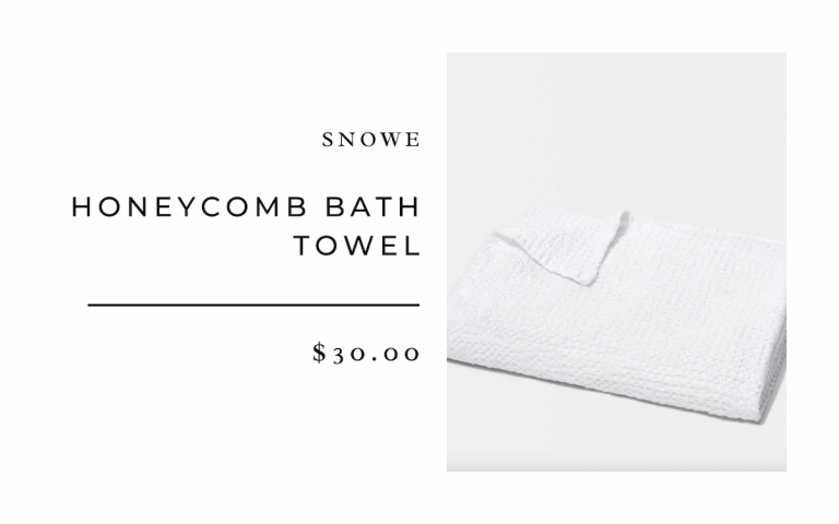 snowe classic bath towel