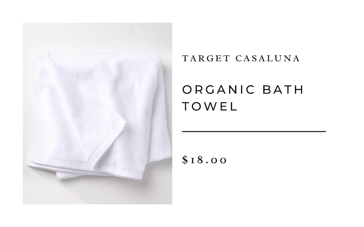 Organic Bath Towel Warm Brown - Casaluna™ : Target