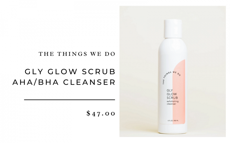 The Things We Do Gly Glow Scrub AHA/BHA Cleanser