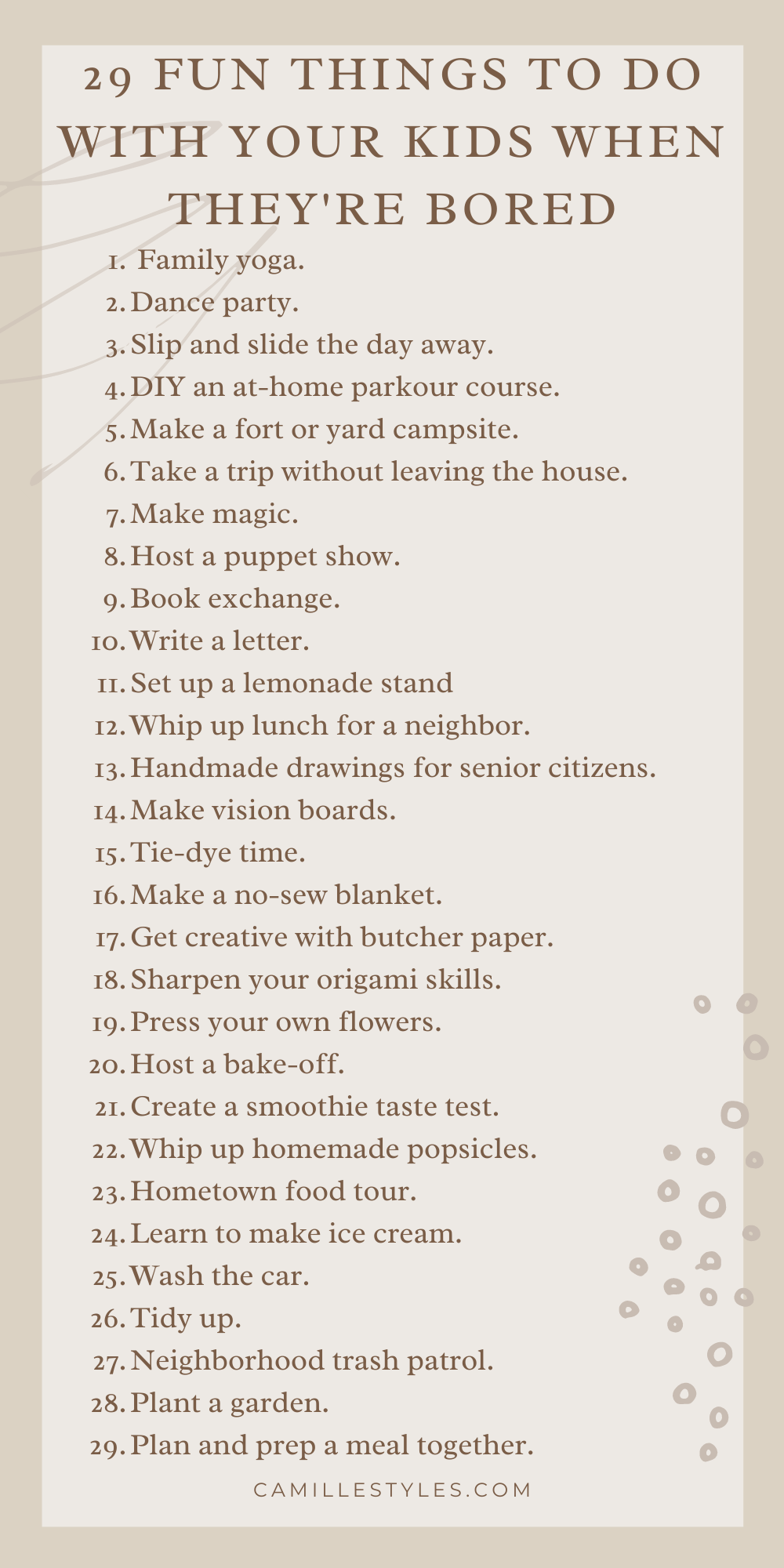 29 Things to Do With Kids When Bored (That Aren't on a Screen)