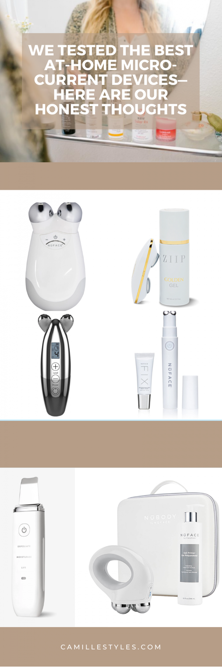 We Tested 6 Brands to Find the Best AtHome Microcurrent Device