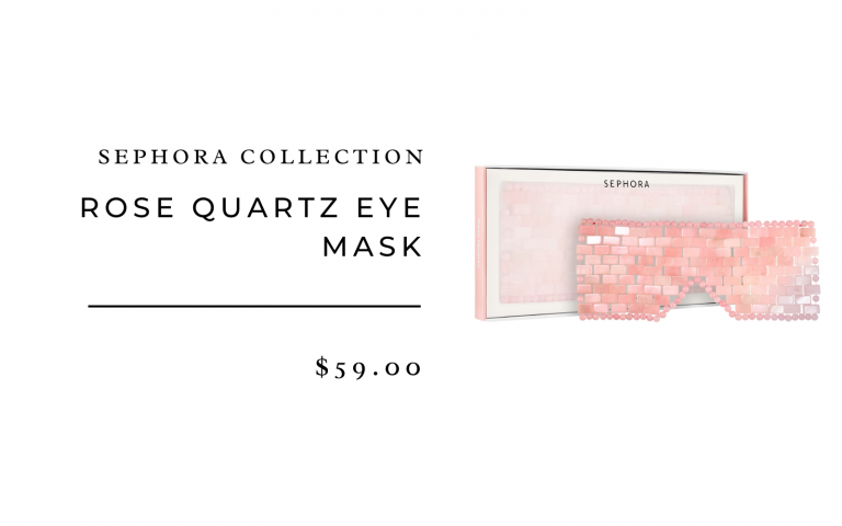 sephora rose quartz eye mask