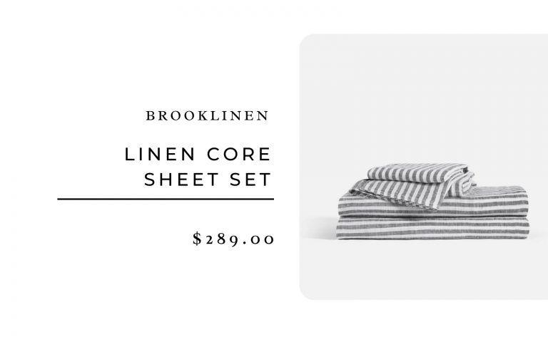 Brooklinen Linen Core Sheet Set