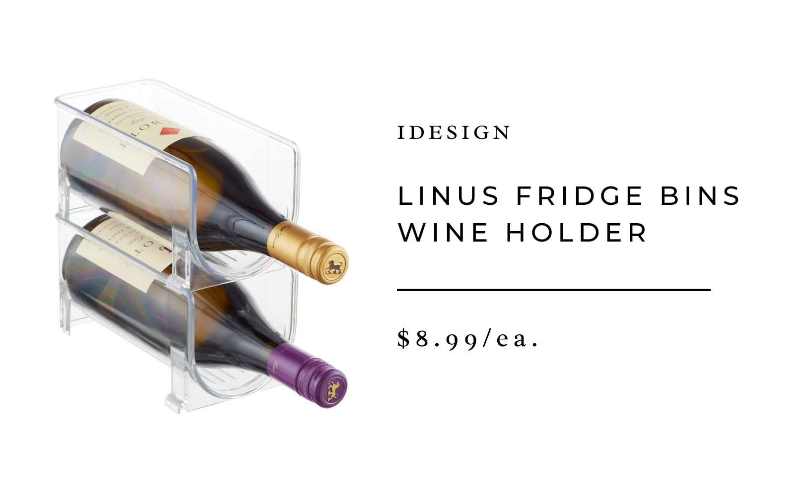 Linus Fridge Wine Holder