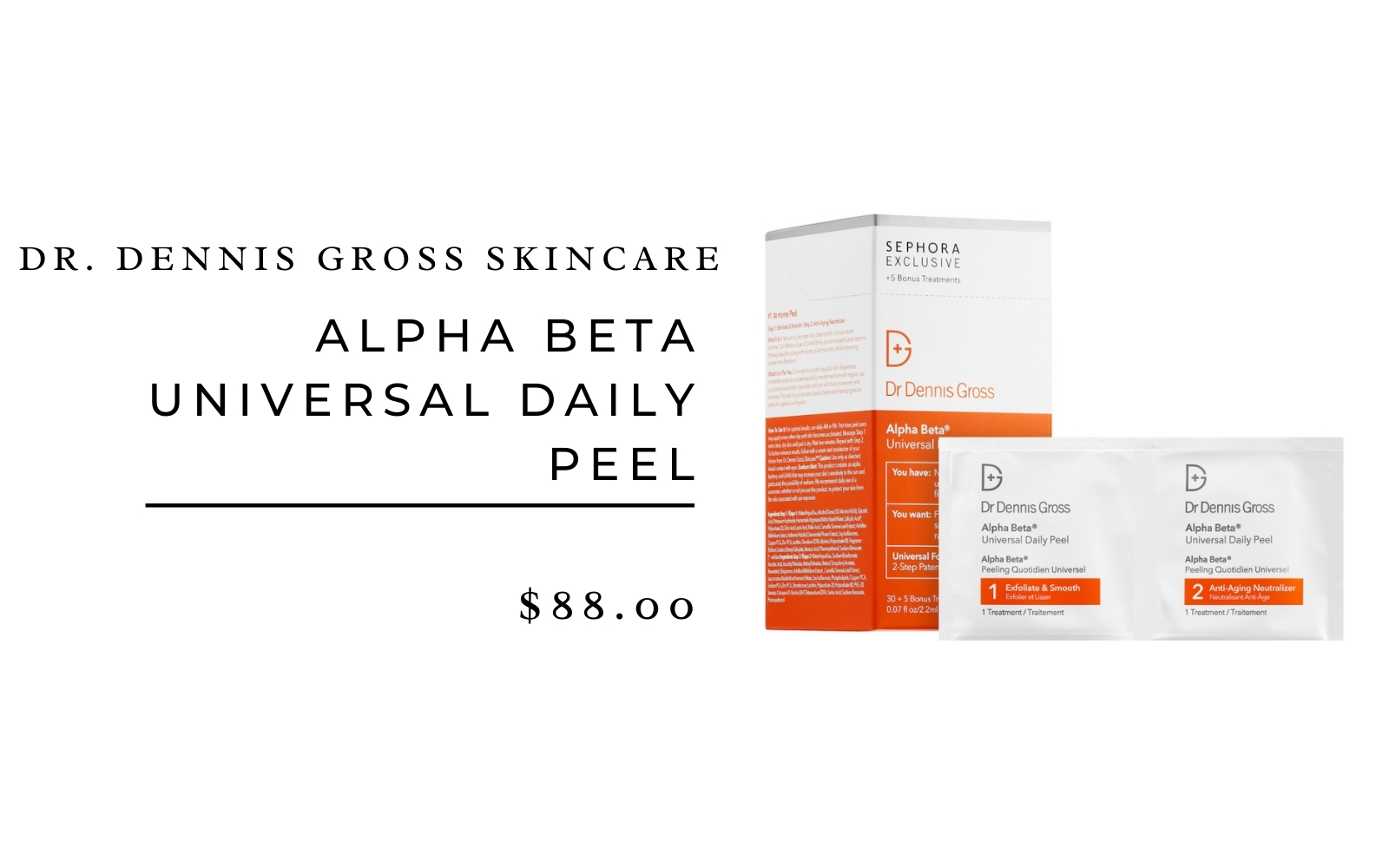 Dr. Dennis Gross Skincare Alpha Beta® Universal Daily Peel