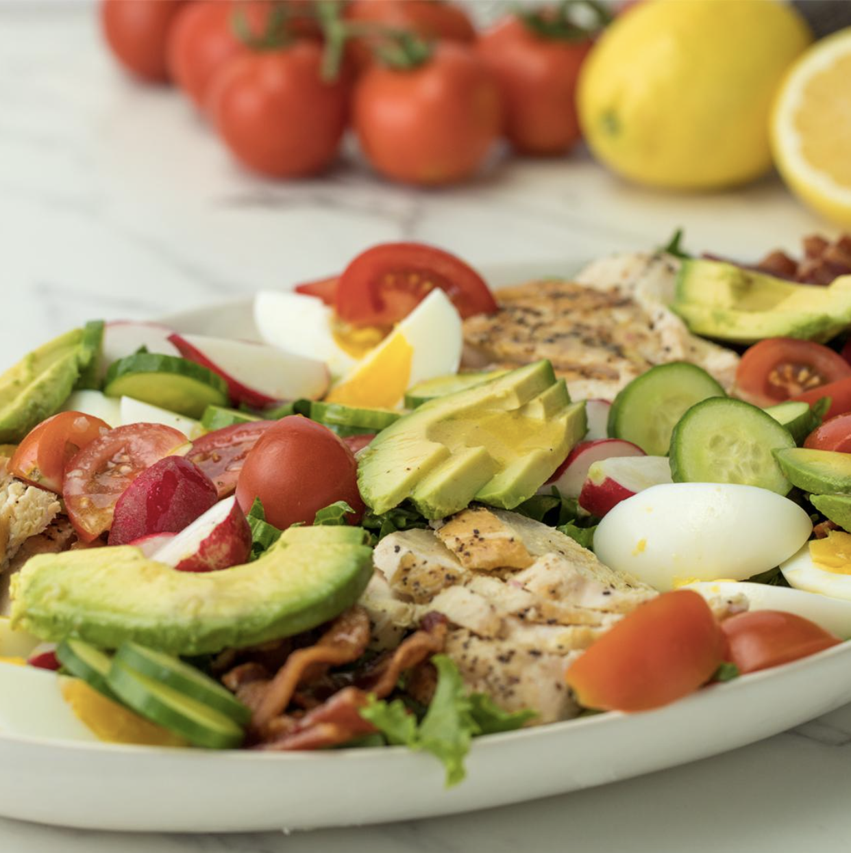 Traditional Chicken Cobb Salad by Tasty