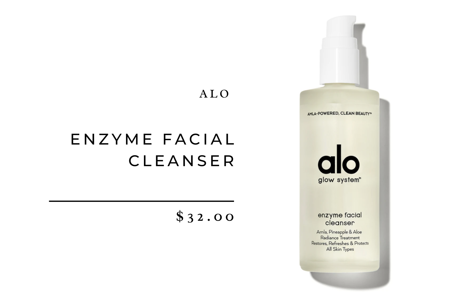 Alo Enzyme Facial Cleanser 
