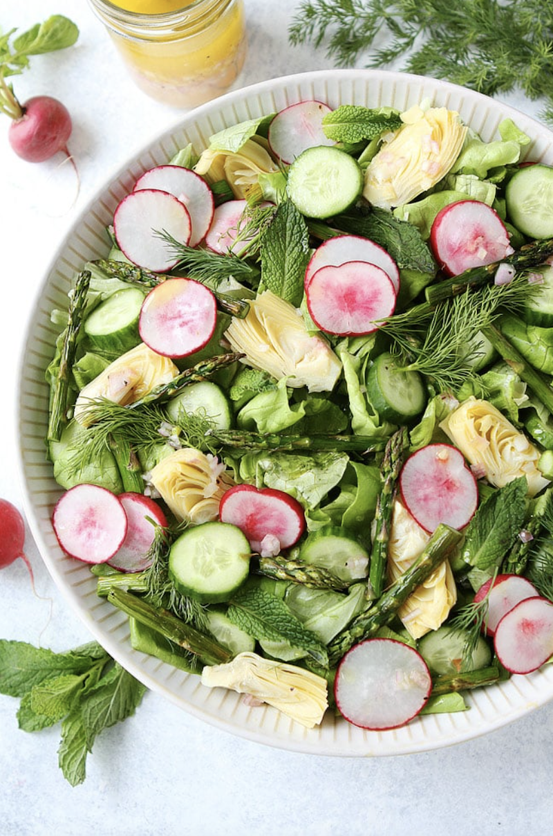 Perfect Spring Salad by Two Peas and Their Pod