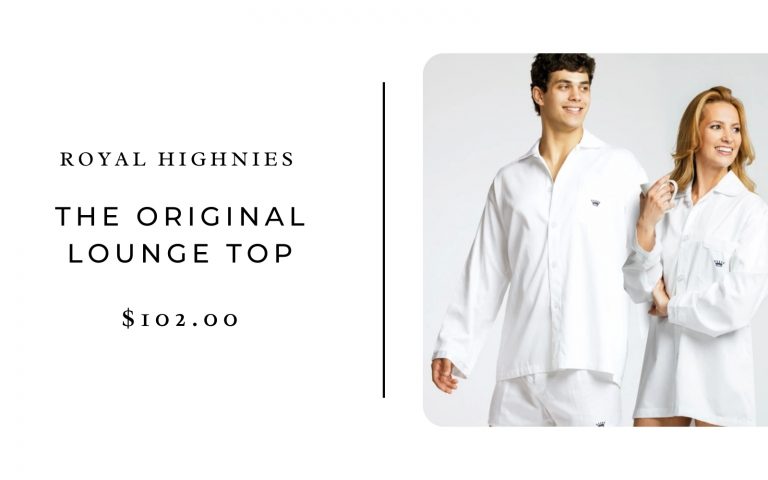 Royal Highnies Lounge Top Pajamas