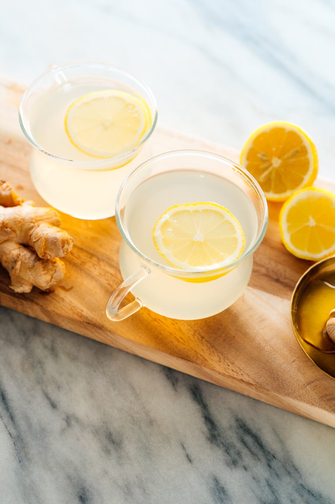 best ginger tea recipe - lemon water-how to take care of your voice