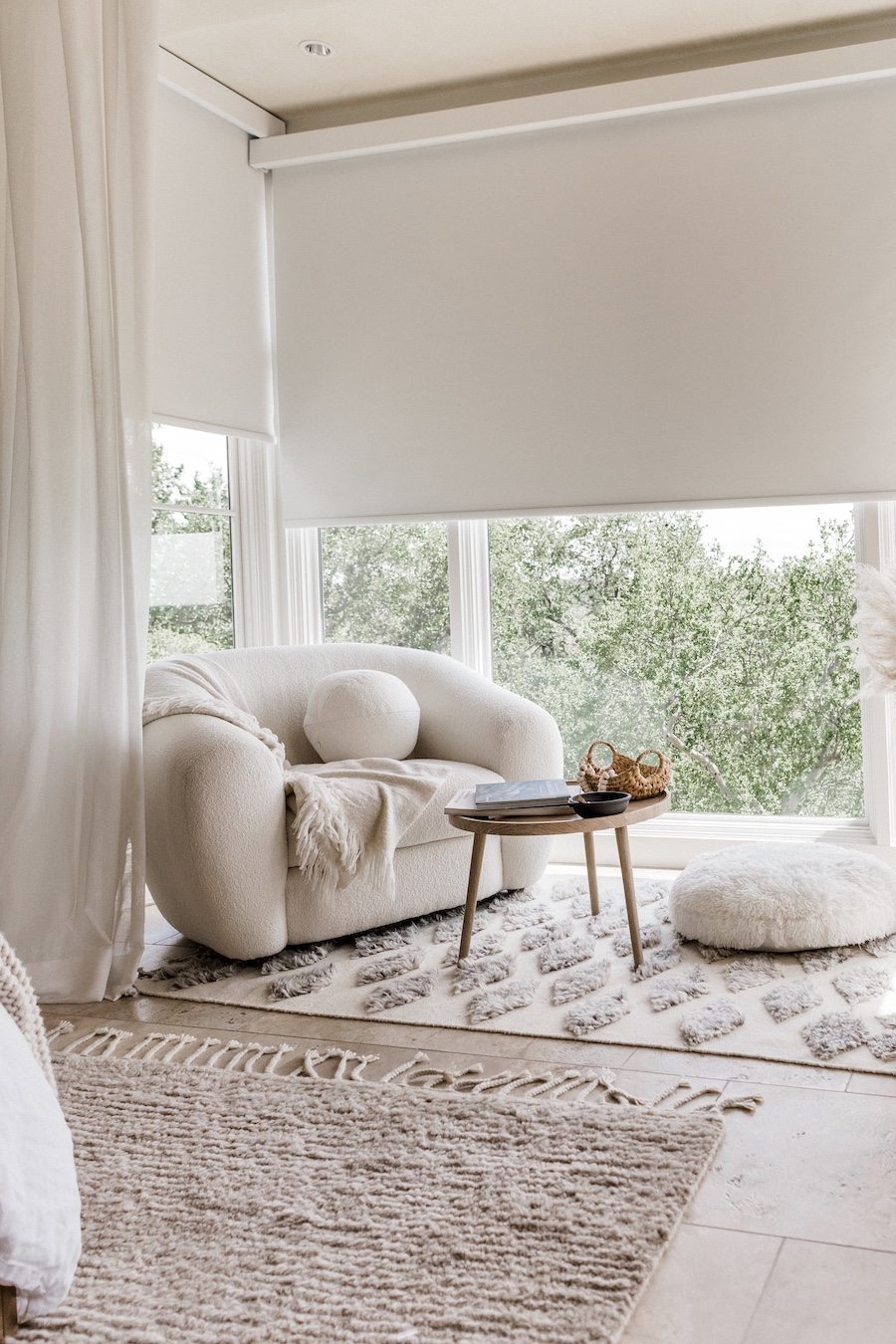 Camille Styles bedroom window treatments-window treatment design tips
