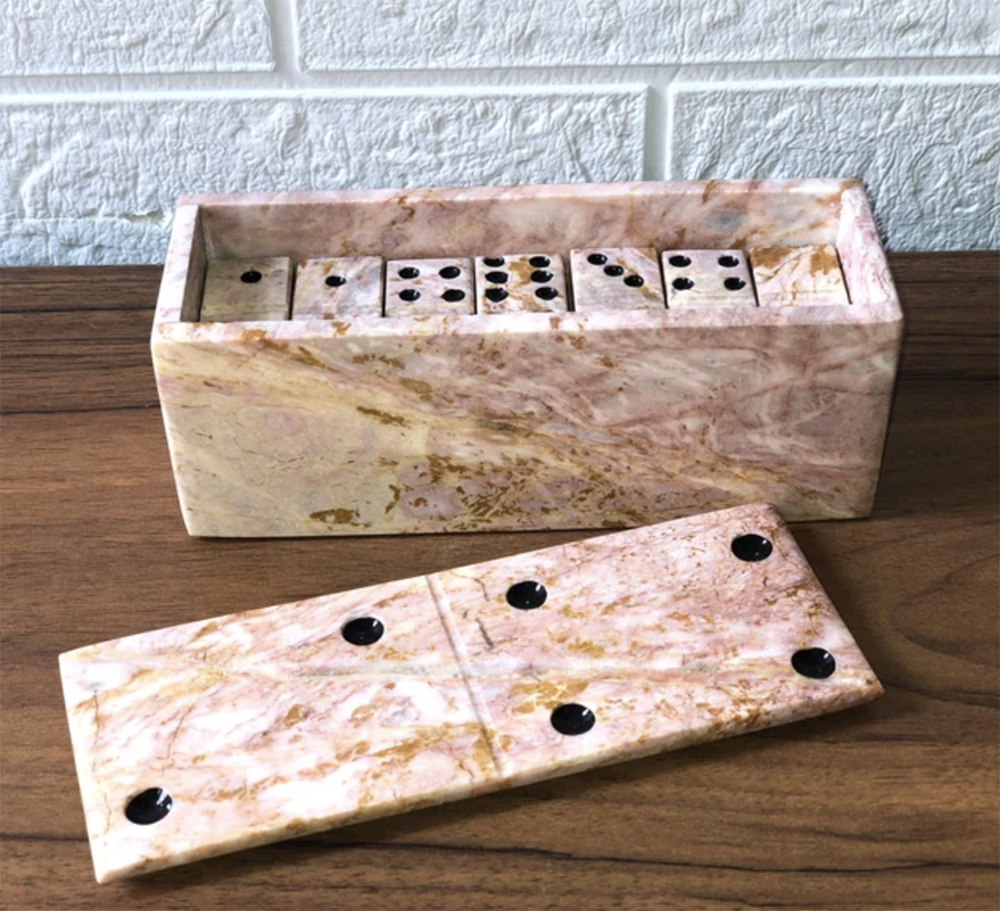 marble domino set