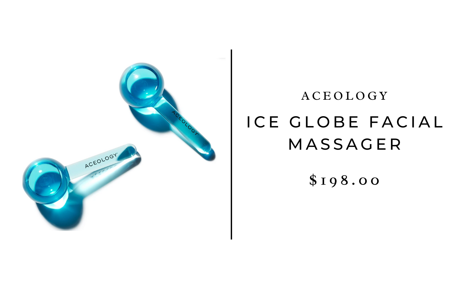 Aceology Ice Globe Facial Massager