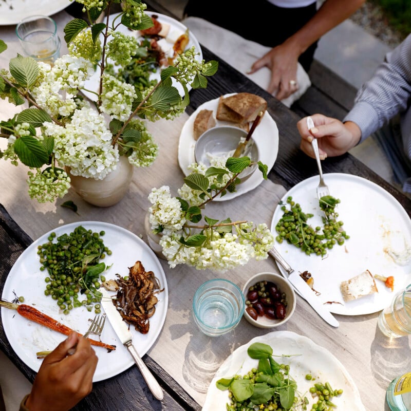 At Home With Kennesha Buycks, Restoration House Blog, outdoor summer dinner party