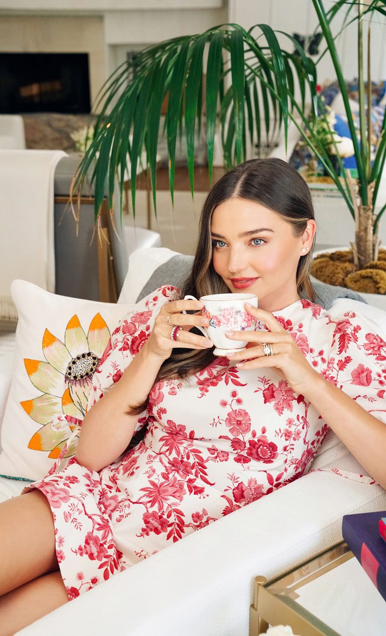 Miranda Kerr morning routine