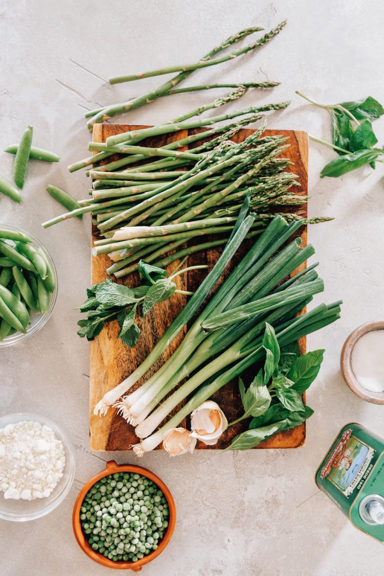 Pesto Pasta Primavera - easy healthy summer one-pot pasta recipe