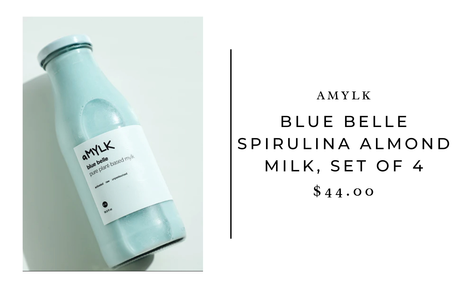 amylk blue belle almond milk - wellness products