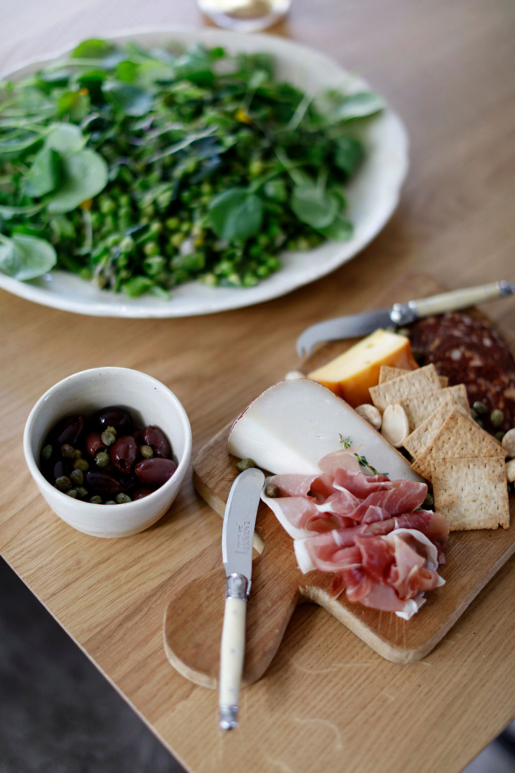 At Home With Kennesha Buycks, Restoration House Blog, appetizers, cheese board