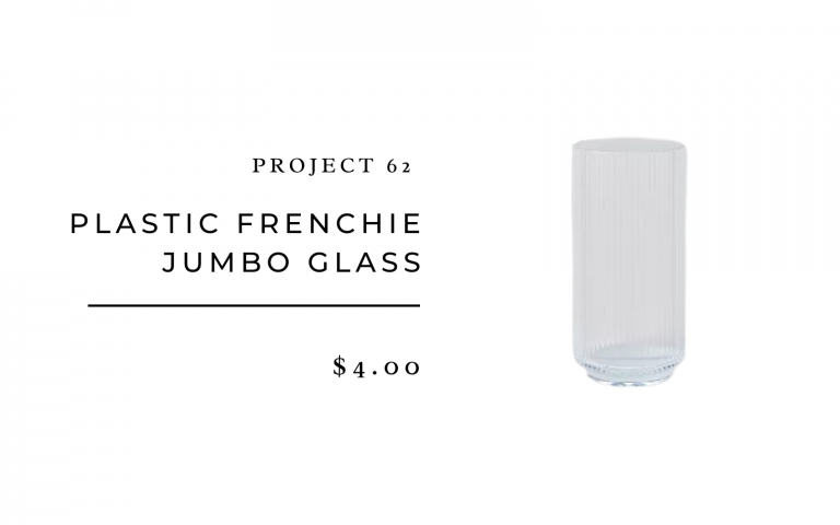 Project 62 22oz Plastic Frenchie Jumbo Glass