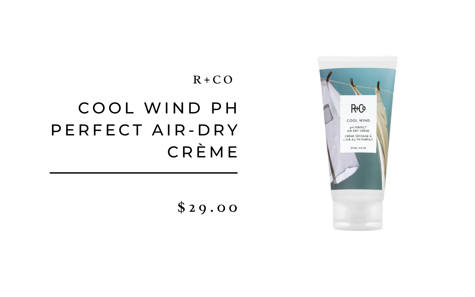 R+Co Cool Wind PH Perfect Air-Dry Creme
