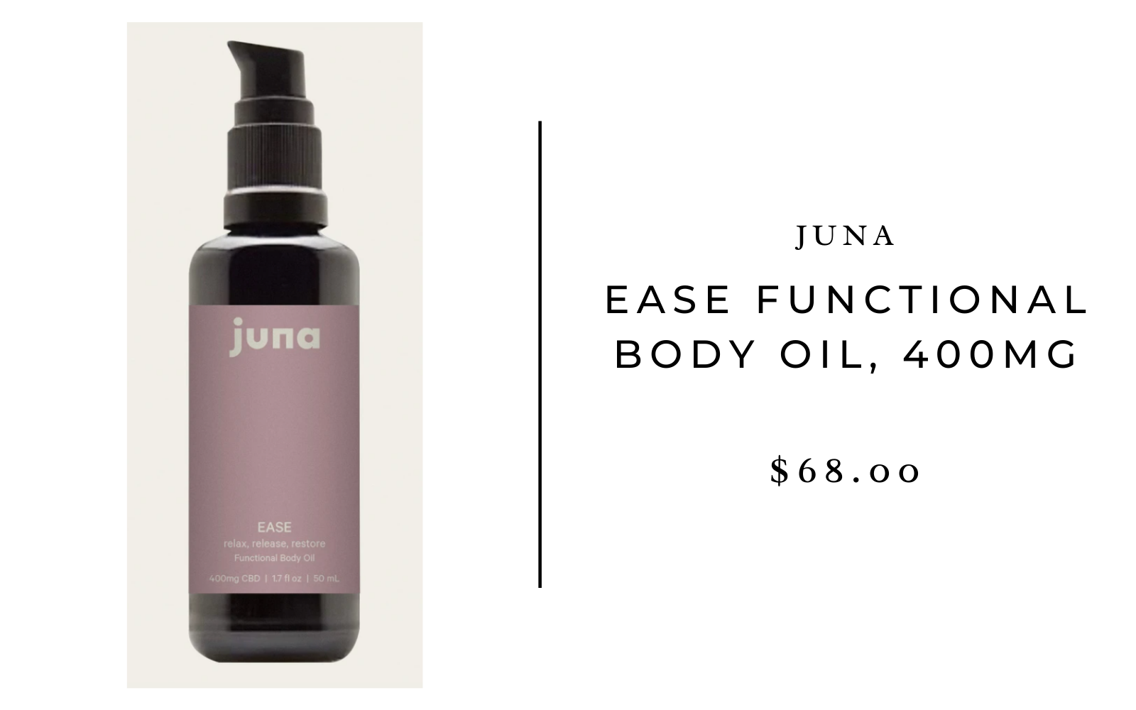 Juna Ease body oil