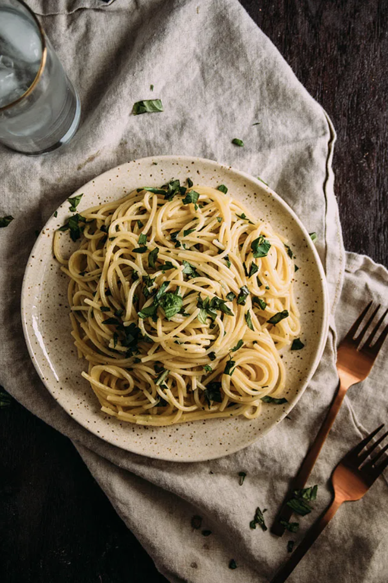 Easy Lemon Herb Pasta Recipe - Light Pasta