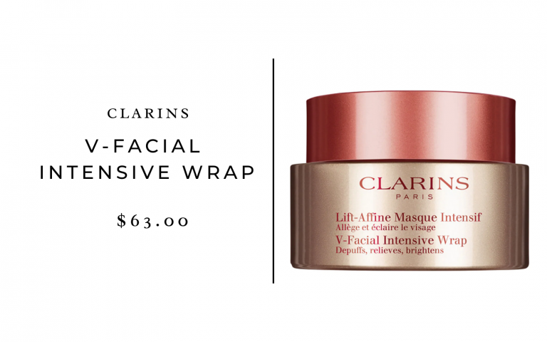 clarins v-facial intensive mask