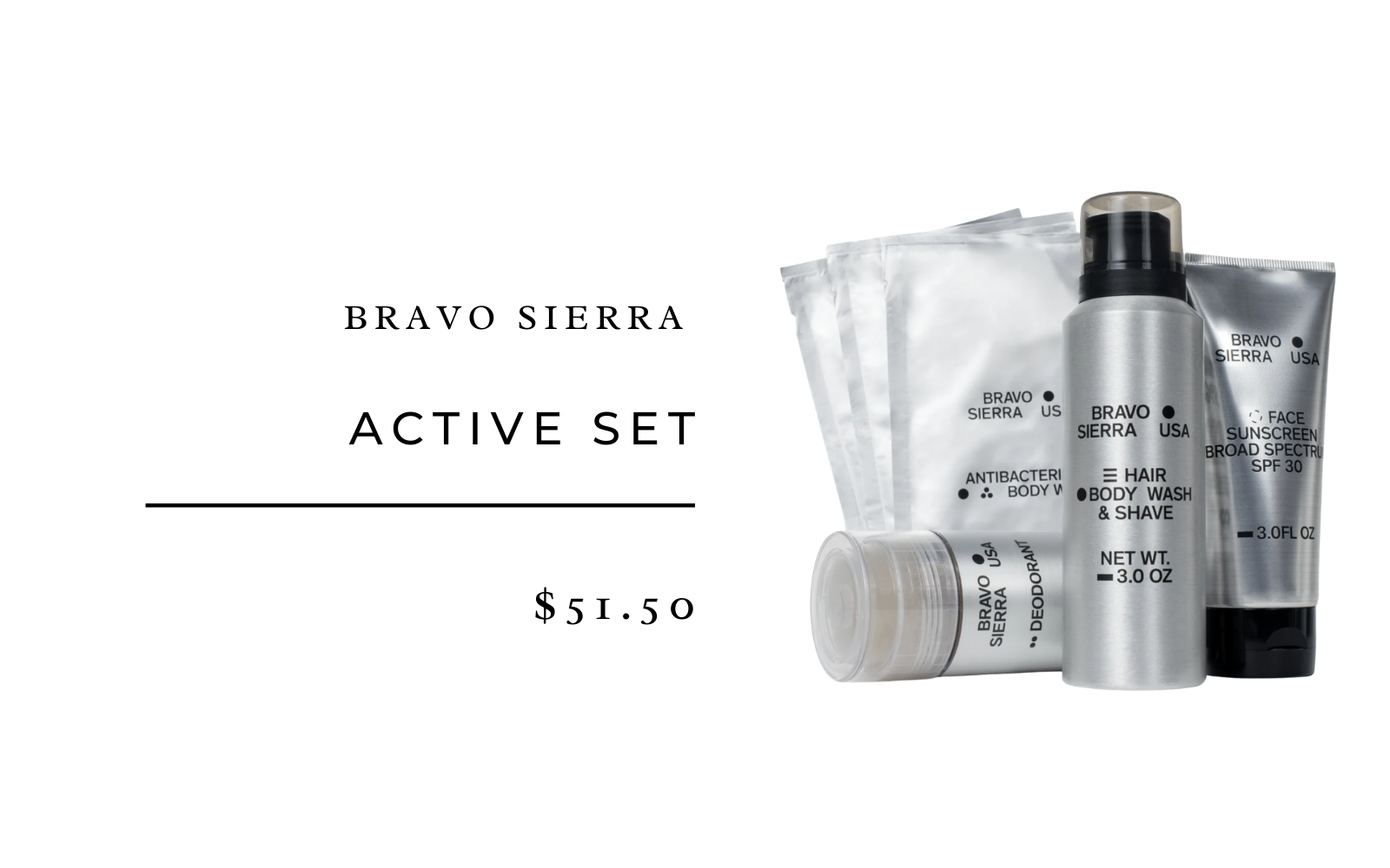Bravo Sierra Active Set
