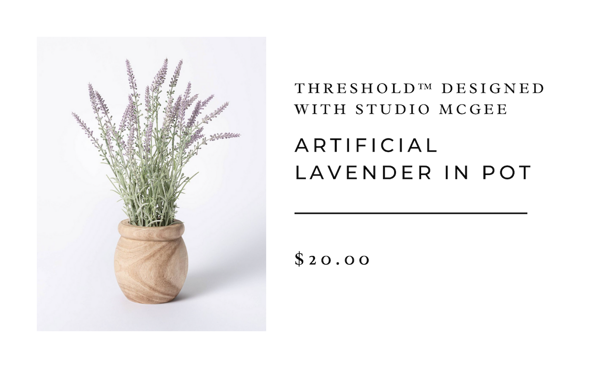 Threshold™ designed with Studio McGee Artificial Lavender in Pot