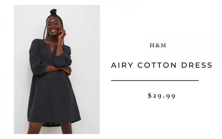 H&M Airy Cotton Dress
