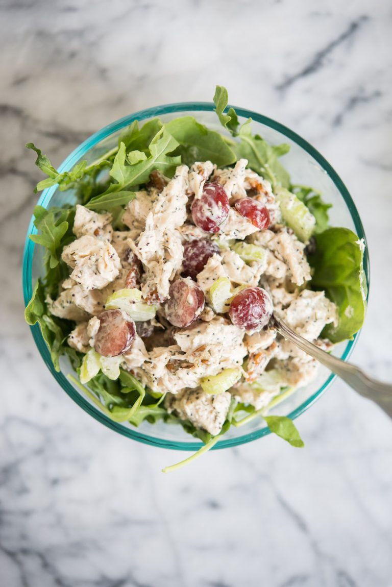 sonoma chicken salad from fed and fit