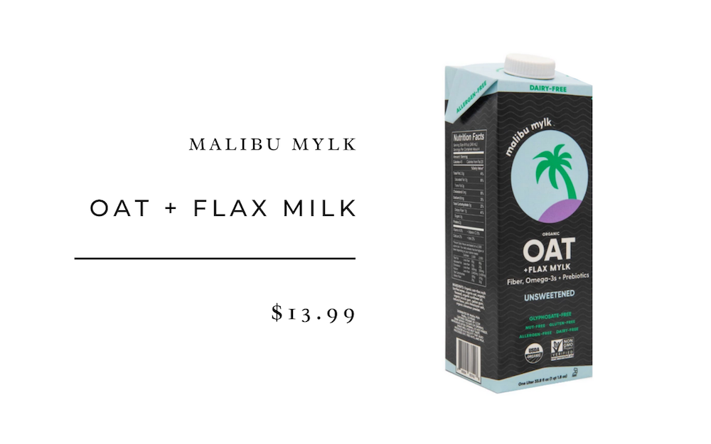 malibu mylk oat and flax