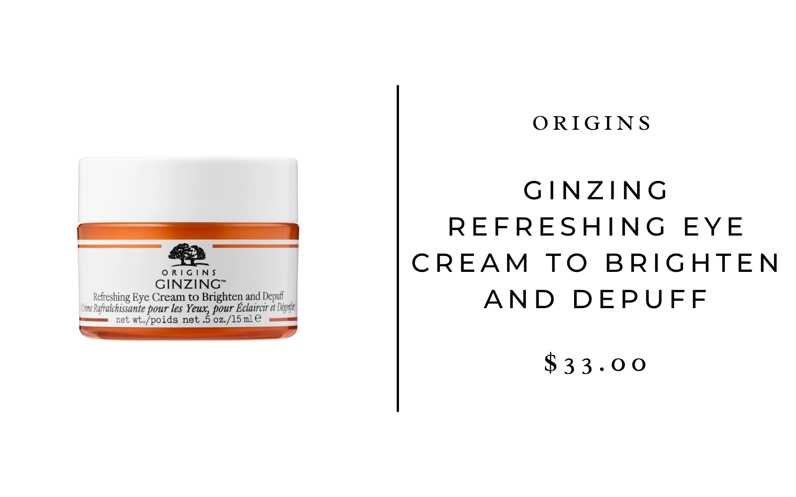 Origins Ginzeng Refreshing Cream