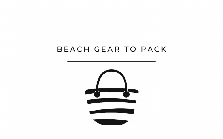 things to pack for the beach