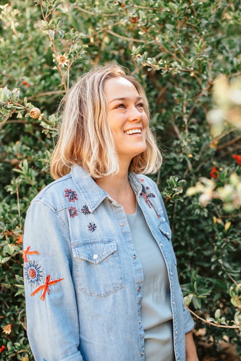 Alison Hersel, farmer at Plumcot Farm, Malibu