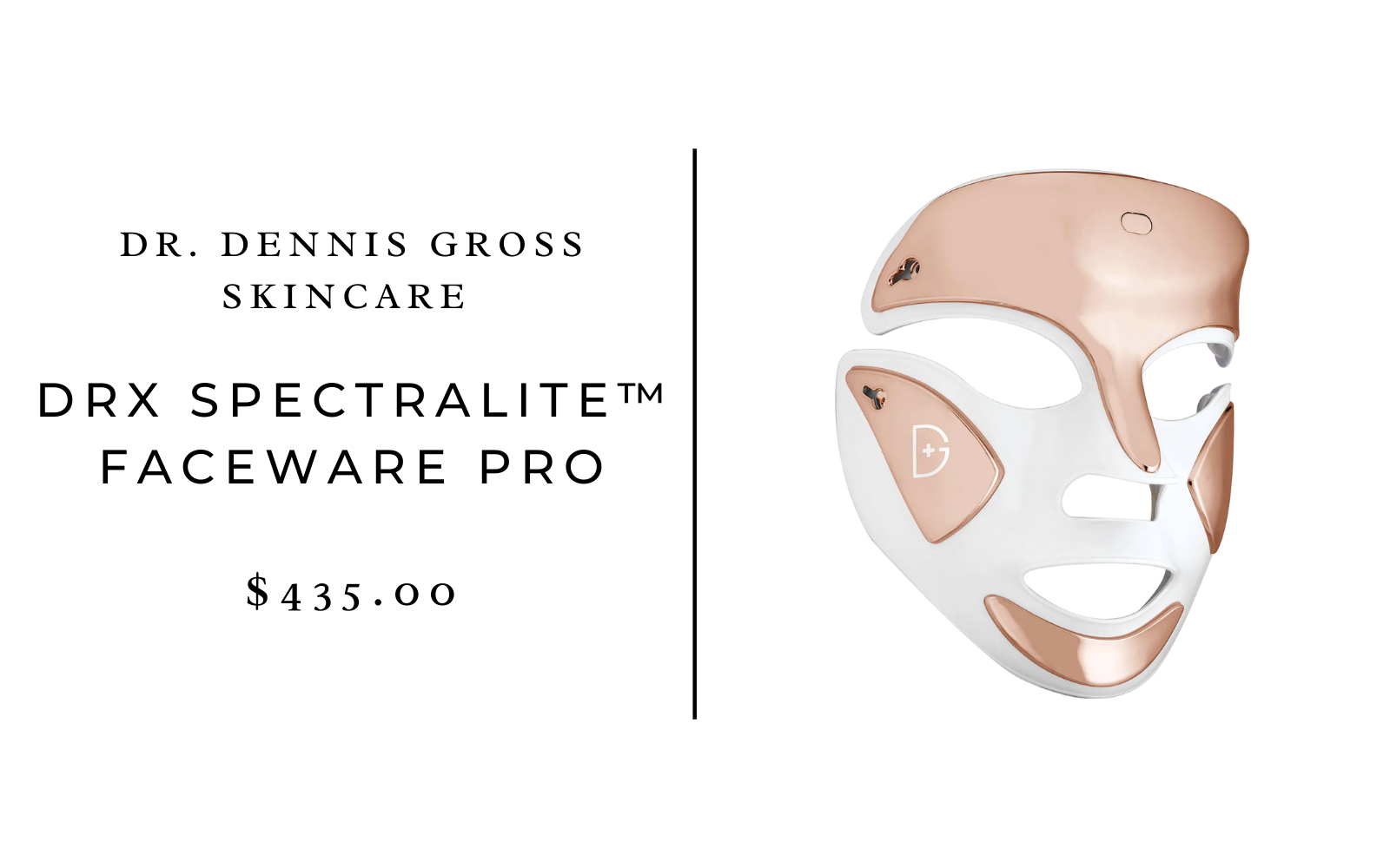 Dr. Dennis Gross Skincare Face Light Mask
