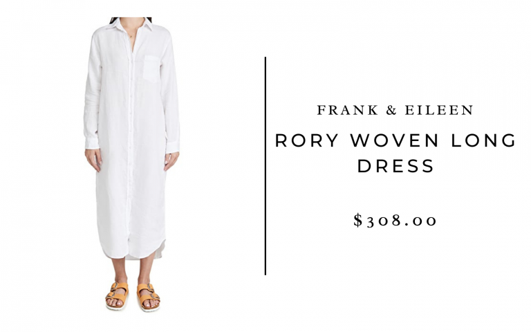 Frank & Eileen Rory long woven dress