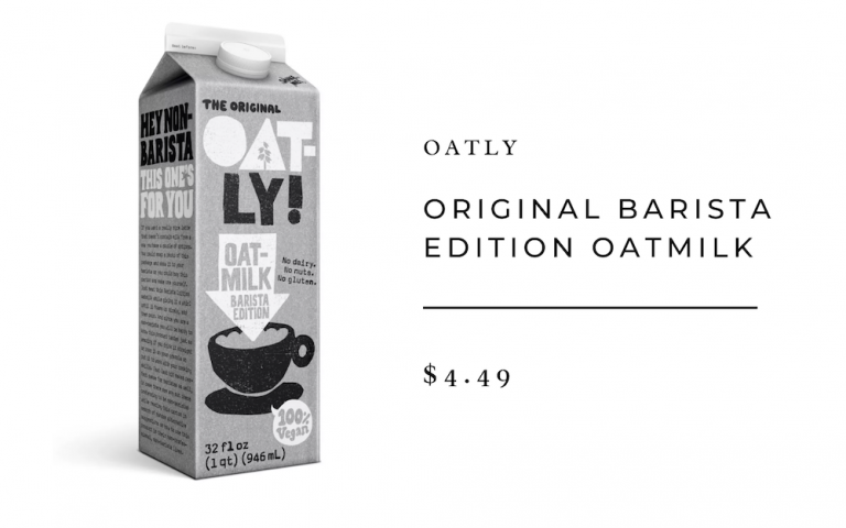 oatly barrista milk