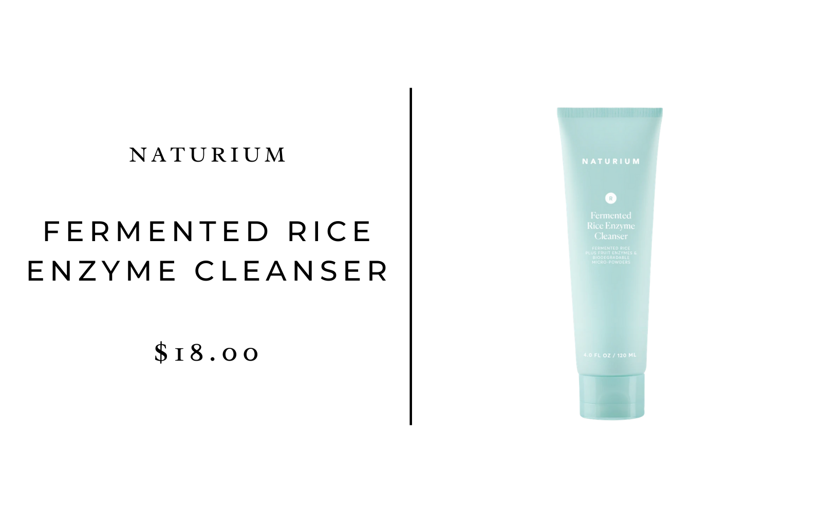 Naturium Fermented Rice Enzyme Cleanser
