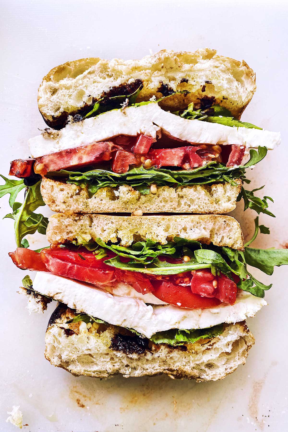 caprese sandwich - foodie crush