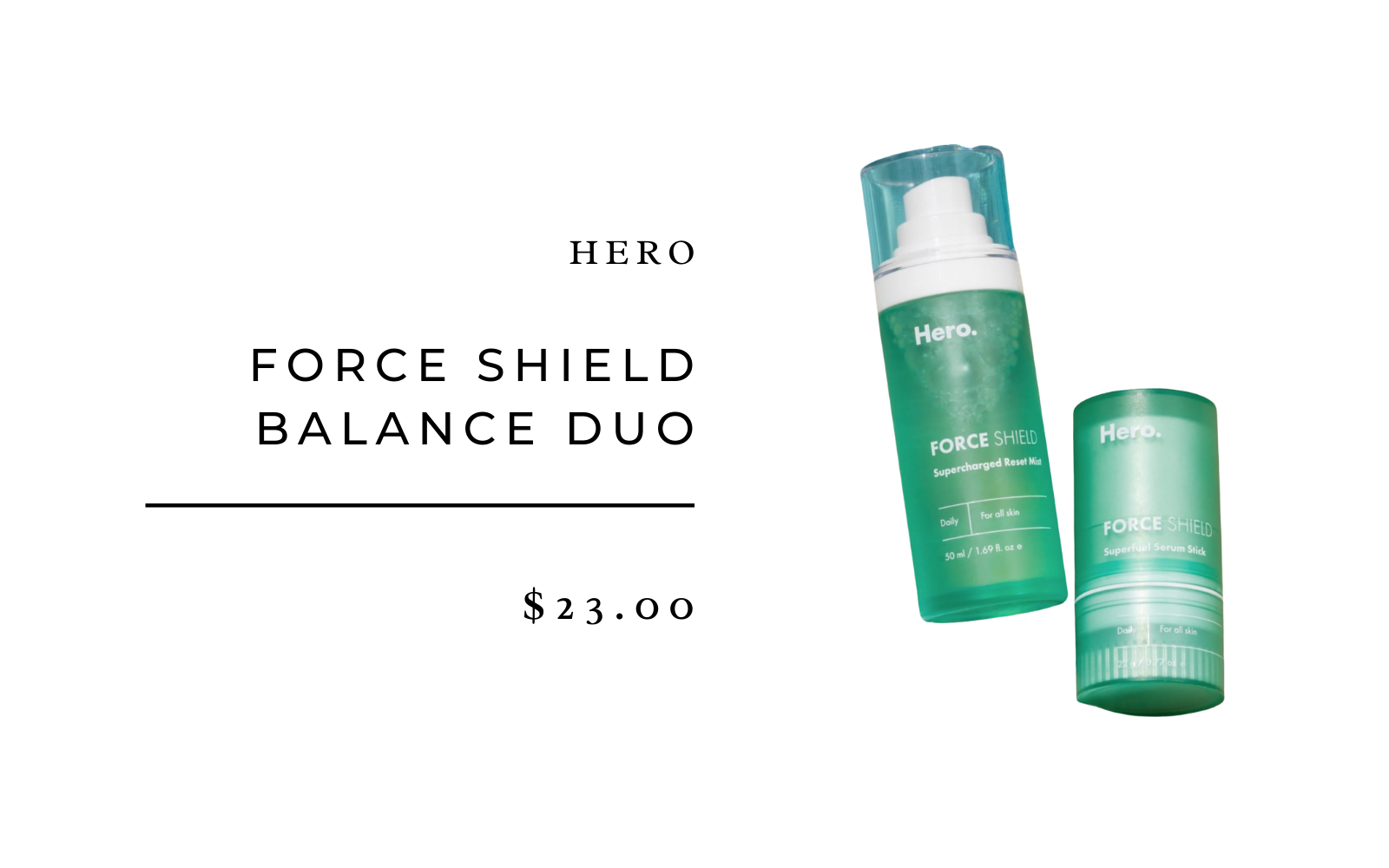 Hero Force Shield Balance Duo
