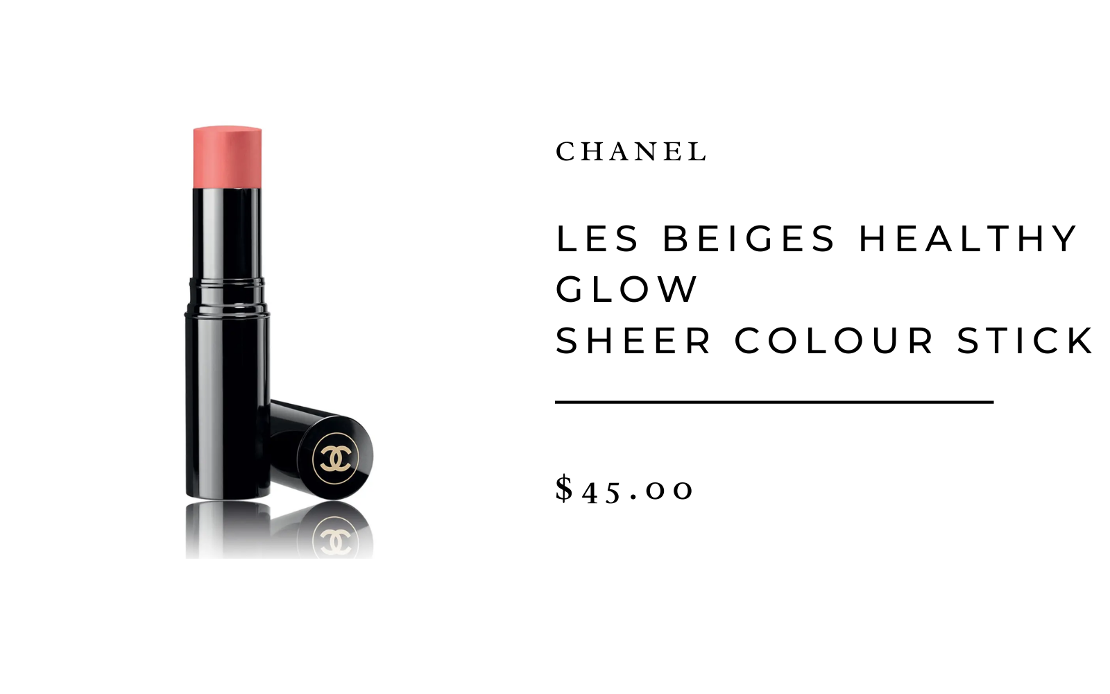 Chanel Les Beiges Healthy Glow Sheer Colour Stick 